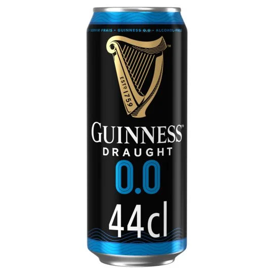 Brunette beer Guinness Draught 0.0%