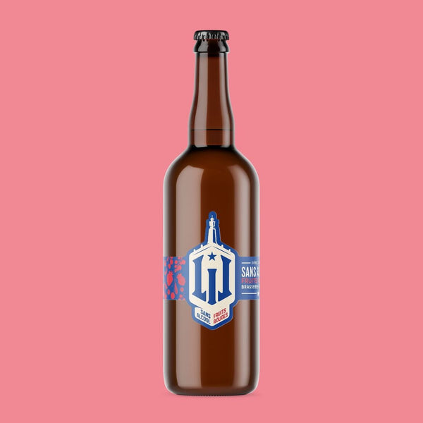 Lil Bier lil rote Früchte ohne Alkohol 0,5% - 75 Cl