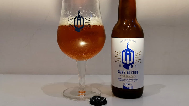 Bière LIL sans alcool 0,5% 33cl 🥂 Sanzalc, la cave sans alcool et sans complexe