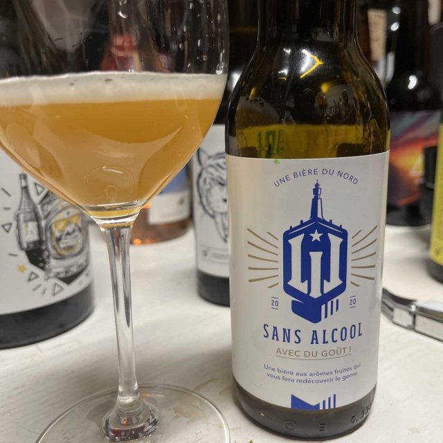 Bière LIL sans alcool 0,5% 33cl 🥂 Sanzalc, la cave sans alcool et sans complexe