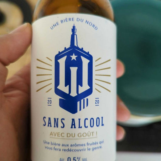 Bière LIL sans alcool 0,5% 33cl 🥂 Sanzalc, la cave sans alcool et sans complexe