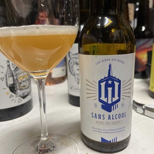 Bière LIL sans alcool 0,5% 75cl 🥂 Sanzalc, la cave sans alcool et sans complexe