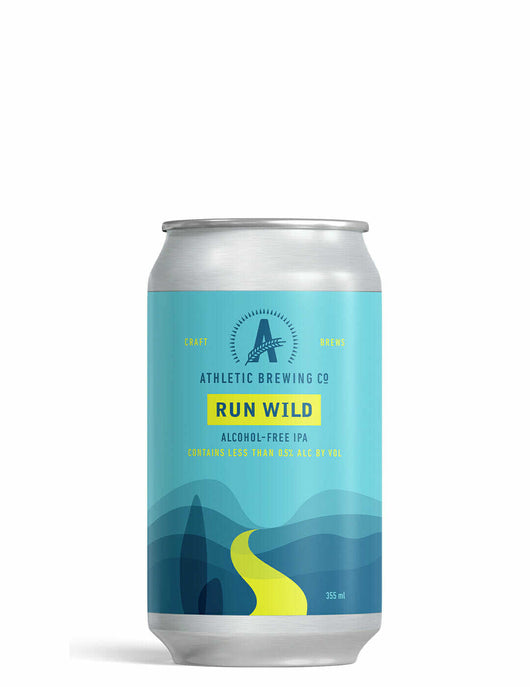 Bière Athletic Brewing Run Wild IPA sans alcool 0,5% Sanzalc, cave sans alcool pour adultes décomplexés