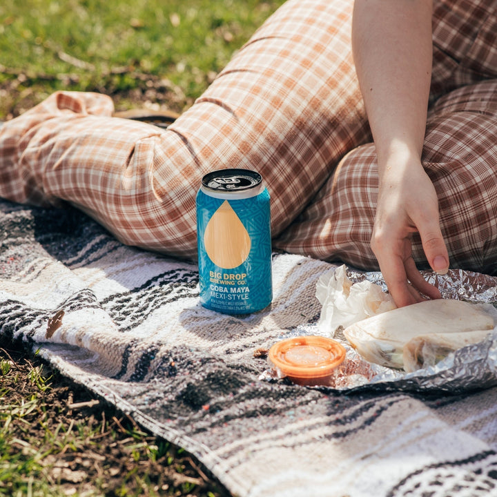 Bière Big Drop Coba Maya Mexican Lager 0,5% sans alcool 🥂 Sanzalc, la cave sans alcool et sans complexe