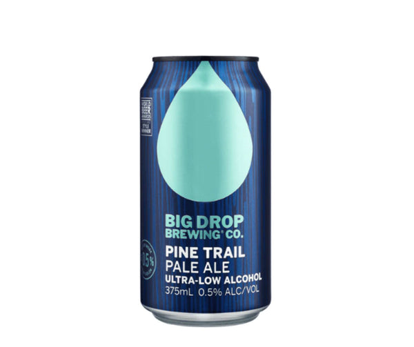 Bière Big Drop Pine Trail Pale Ale 0,5% sans alcool 🥂 Sanzalc, la cave sans alcool et sans complexe