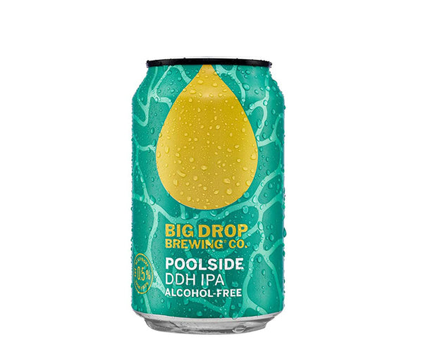 Bière Big Drop Poolside DDH IPA 0,5% sans alcool 🥂 Sanzalc, la cave sans alcool et sans complexe
