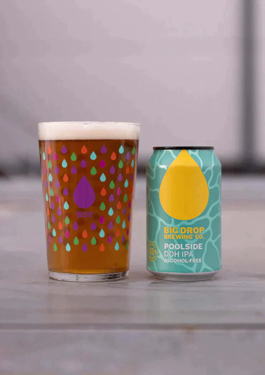 Bière Big Drop Poolside DDH IPA 0,5% sans alcool 🥂 Sanzalc, la cave sans alcool et sans complexe