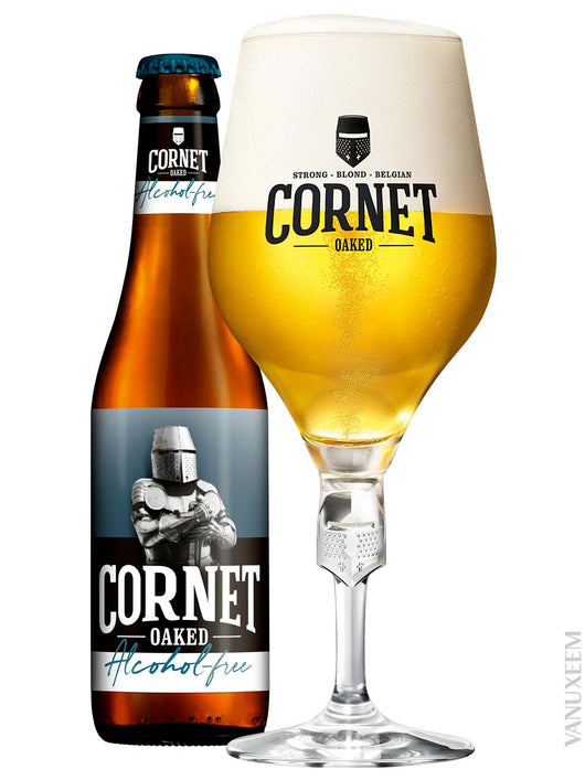 Bière Cornet 0.0% sans alcool 🥂 Sanzalc, la cave sans alcool et sans complexe