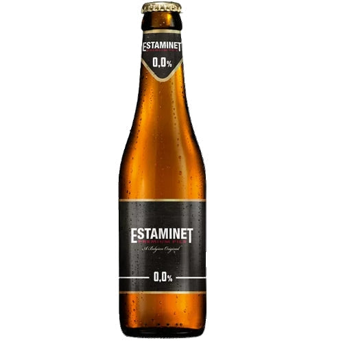 Bière Estaminet 0.0% sans alcool 🥂 Sanzalc, la cave sans alcool et sans complexe