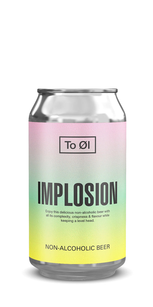 Bière Implosion IPA sans alcool 0.3% Sanzalc, cave sans alcool pour adultes décomplexés