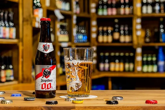 Bière Jupiler 0,0 sans alcool 🥂 Sanzalc, la cave sans alcool et sans complexe