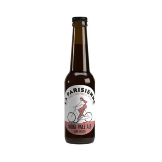 Bière La Parisienne IPA sans alcool Bio 0,4% Sanzalc, cave sans alcool pour adultes décomplexés