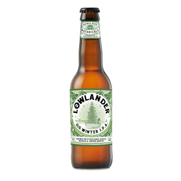 Bière Lowlander 0.3% Winter IPA sans alcool 🥂 Sanzalc, la cave sans alcool et sans complexe
