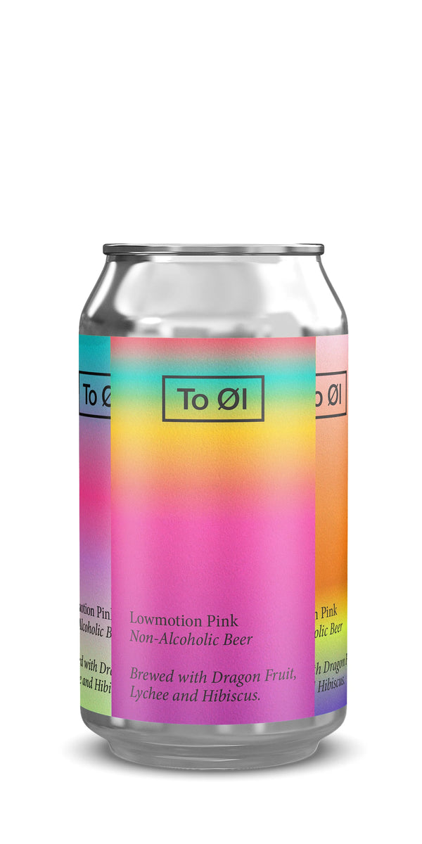 Bière Lowmotion Pink sans alcool 0.3% Sanzalc, cave sans alcool pour adultes décomplexés