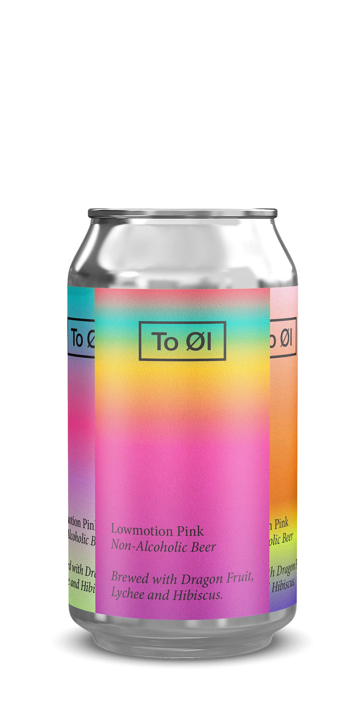 Bière Lowmotion Pink sans alcool 0.3% Sanzalc, cave sans alcool pour adultes décomplexés