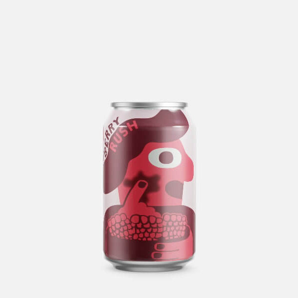 Bière Mikkeller Raspberry Rush 0,3% sans alcool Sanzalc, cave sans alcool pour adultes décomplexés