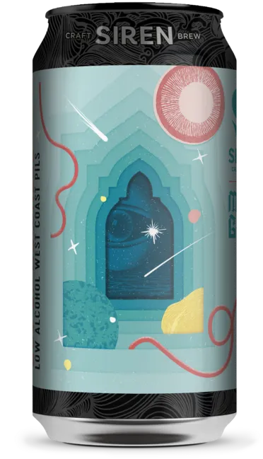 Bière Out Of Nowhere sans alcool 0.5% Sanzalc, cave sans alcool pour adultes décomplexés