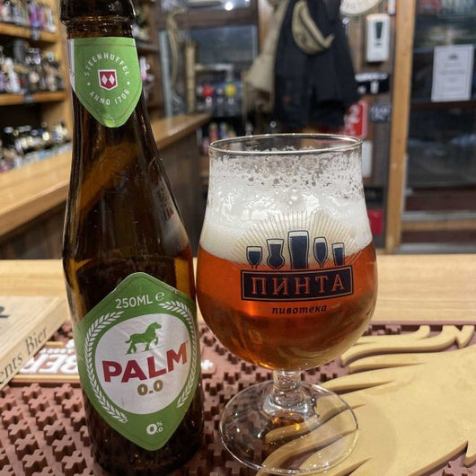 Bière Palm 0.0% sans alcool 🥂 Sanzalc, la cave sans alcool et sans complexe