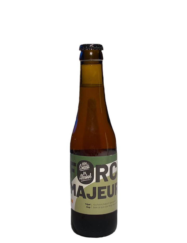 Bière Tripel Hop Force Majeure 0,4% sans alcool Sanzalc, cave sans alcool pour adultes décomplexés