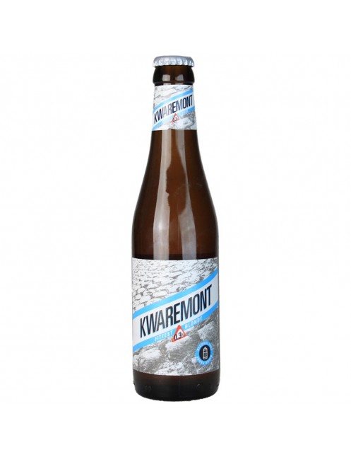 Bière blonde Kwaremont 0.3% sans alcool 🥂 Sanzalc, la cave sans alcool et sans complexe