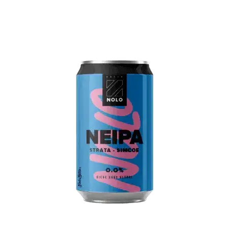 Prizm Nolo Strata Simcoe beer - Neipa without alcohol 0%