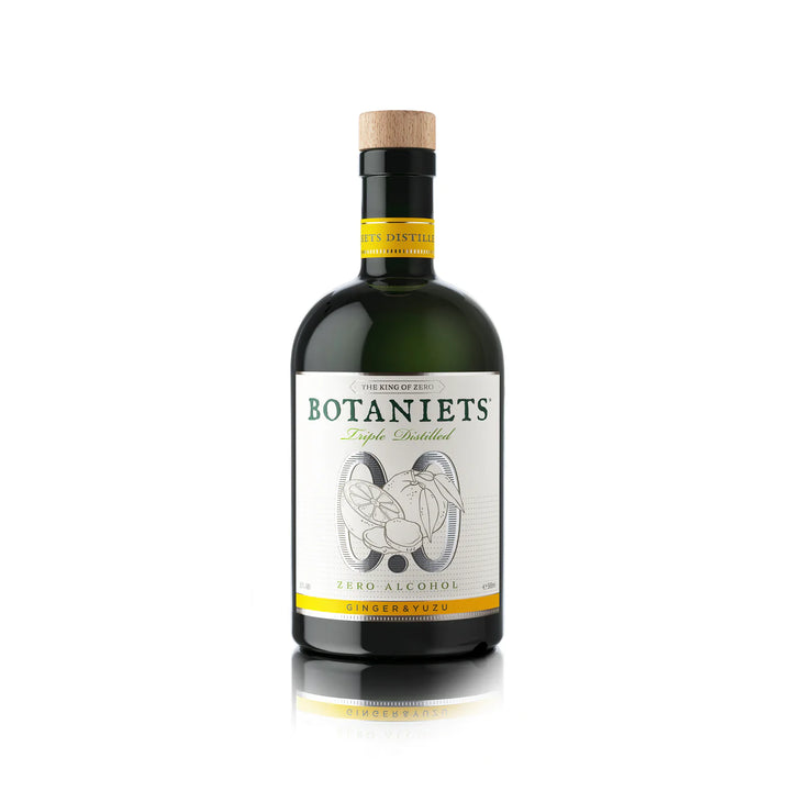 Botaniets Ginger-Yuzu Gin 0.0% Sanzalc, cave sans alcool pour adultes décomplexés