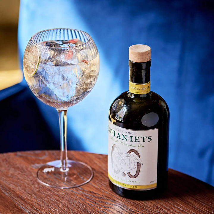 Botaniets Ginger-Yuzu Gin 0.0% Sanzalc, cave sans alcool pour adultes décomplexés