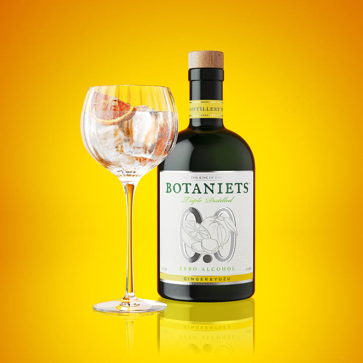 Botaniets Ginger-Yuzu Gin 0.0% Sanzalc, cave sans alcool pour adultes décomplexés