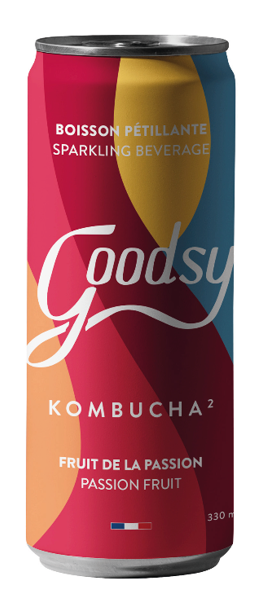 Kombucha Goodsy Passion Frucht