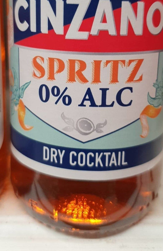 Cinzano Spritz 0% sans alcool 25cl Sanzalc, cave sans alcool pour adultes décomplexés