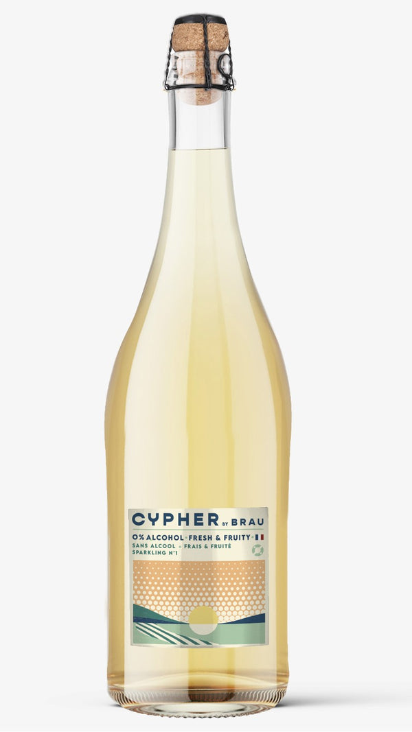 Vin effervescent CYPHER Sparkling N°1 sans alcool 0,0%