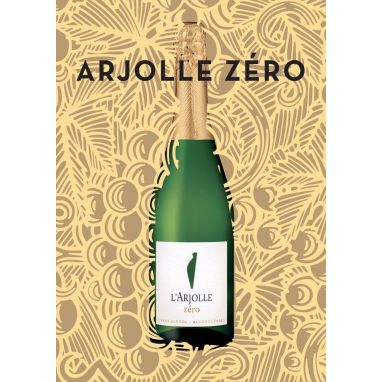 Effervescent blanc sans alcool Arjolle 0.0% Sanzalc, cave sans alcool pour adultes décomplexés