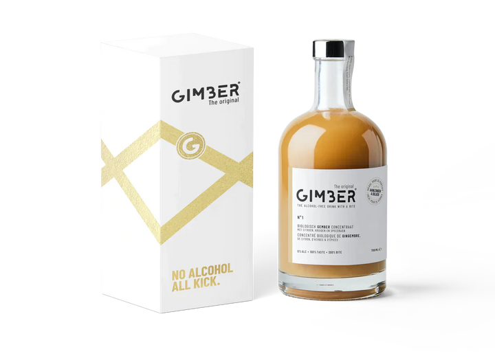 Gimber Original 700ml sans alcool 🥂 Sanzalc, la cave sans alcool et sans complexe