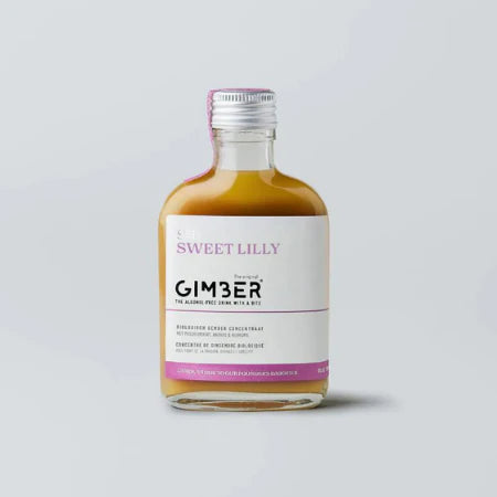 Gimber S°1 Sweet Lily 200 ml sans alcool Sanzalc, cave sans alcool pour adultes décomplexés