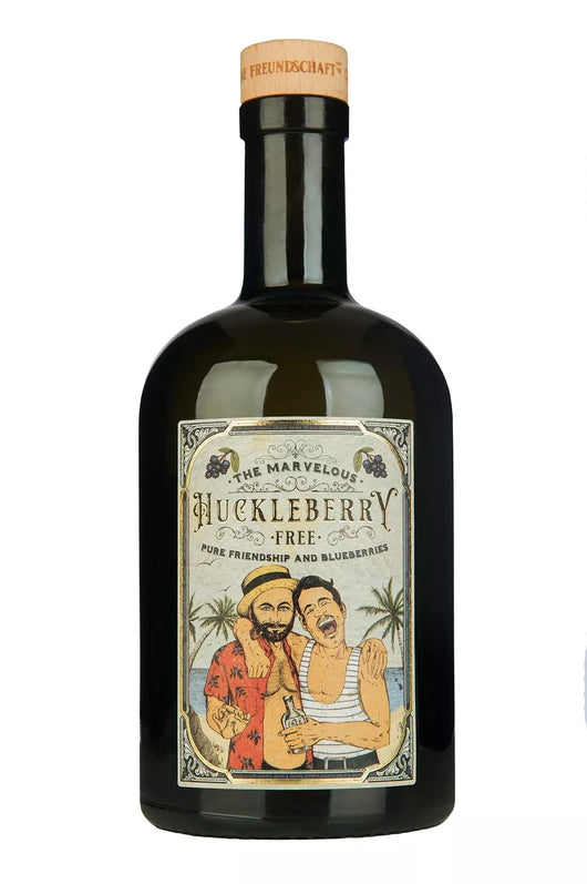 Gin Huckleberry Free sans alcool 0,0% Sanzalc, cave sans alcool pour adultes décomplexés
