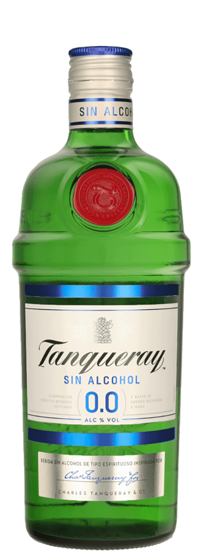 Gin Tanqueray 0,0% sans alcool Sanzalc, cave sans alcool pour adultes décomplexés