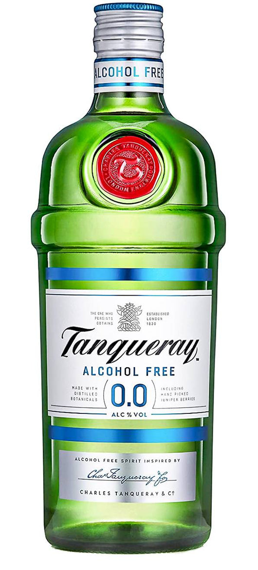 Gin Tanqueray 0,0% sans alcool Sanzalc, cave sans alcool pour adultes décomplexés