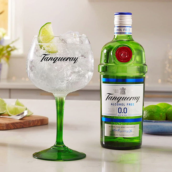 Gin Tanqueray 0,0% sans alcool Sanzalc, cave sans alcool pour adultes décomplexés