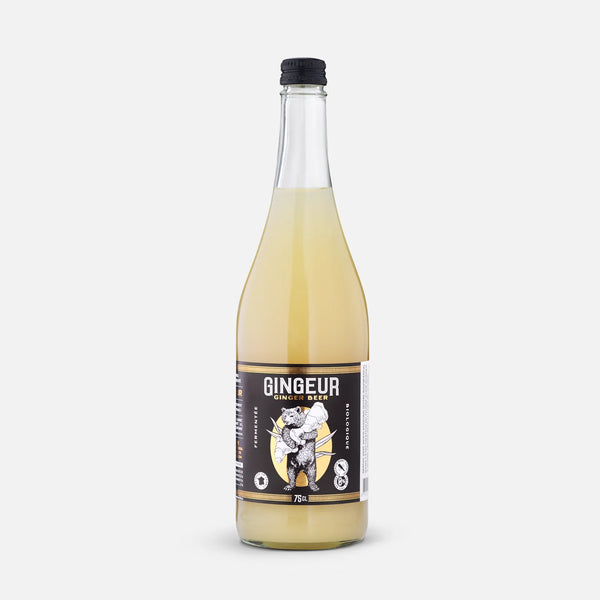 Ginger Beer Bio Gingeur 75 cl Sanzalc, cave sans alcool pour adultes décomplexés