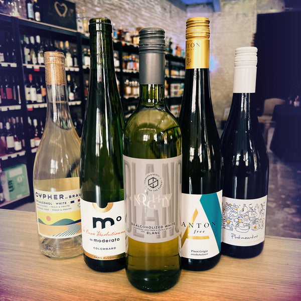 Top 5 alcohol -free white wines <0,5%