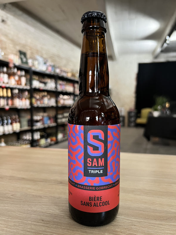 Bière SAM triple sans alcool 0,5% - bouteille 33 cl