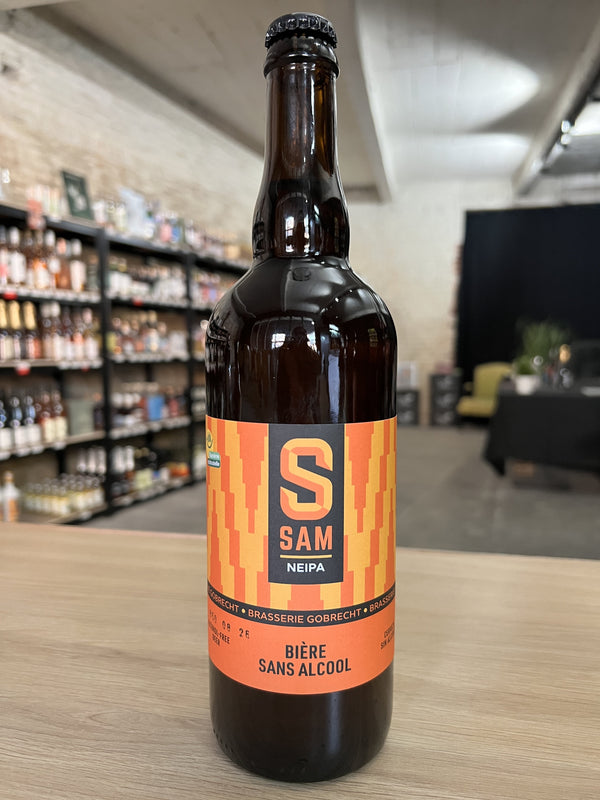 Sam neipa beer without alcohol 0.5% - bottle 75 cl