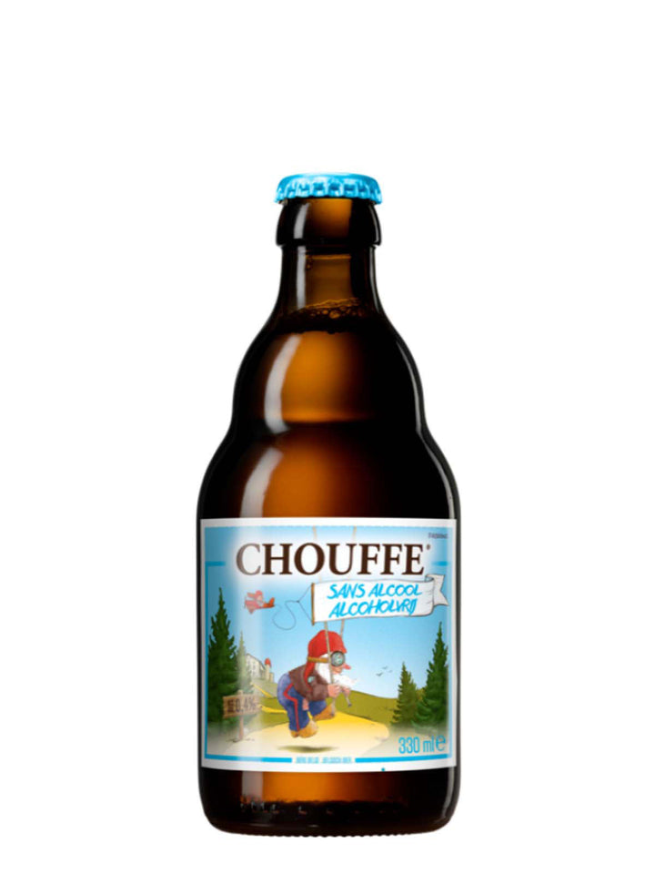 La Chouffe bière sans alcool 33cl 0.4° 🥂 Sanzalc, la cave sans alcool et sans complexe