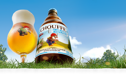 La Chouffe bière sans alcool 33cl 0.4° 🥂 Sanzalc, la cave sans alcool et sans complexe