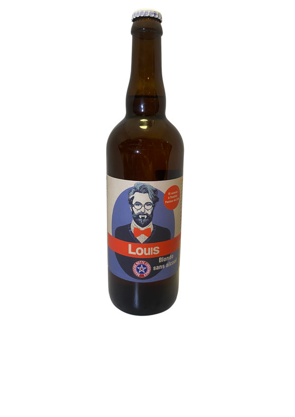 Bière blonde Louis 0° - Motte Cordonnier 75cl