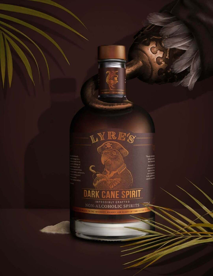 Lyre's Dark Cane spirit 0% sans alcool Sanzalc, cave sans alcool pour adultes décomplexés