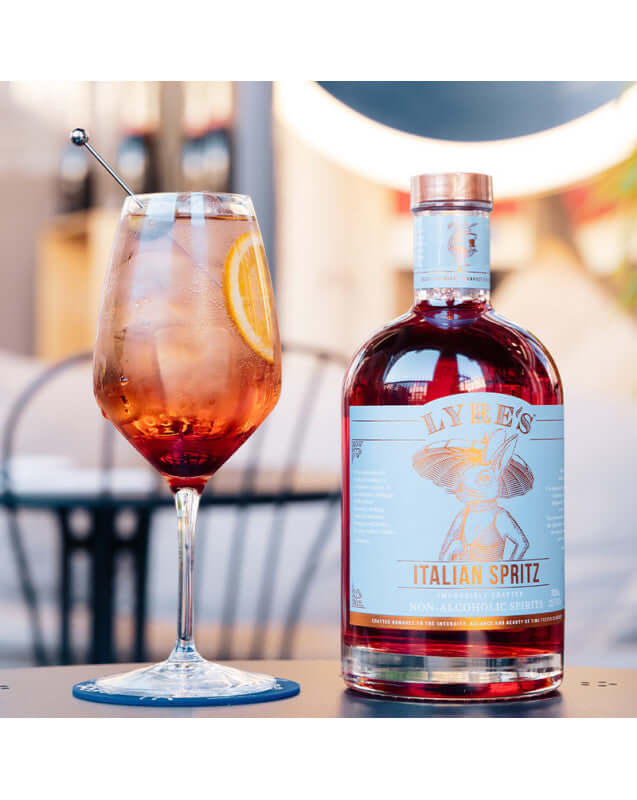 Lyre's Italian Spritz 0% sans alcool 🥂 Sanzalc, la cave sans alcool et sans complexe