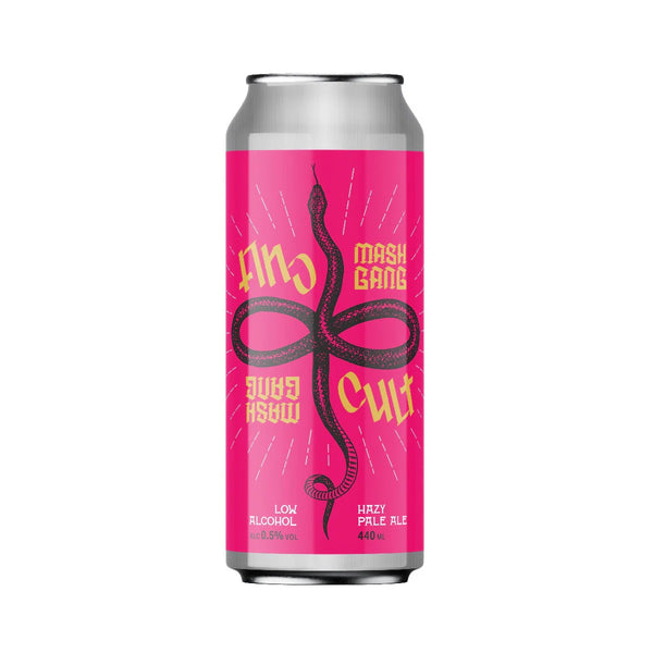 Bière Mash Gang Cult sans alcool 0,5%