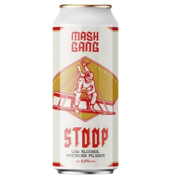 Mash Gang Stoop bier zonder alcohol 0,5%