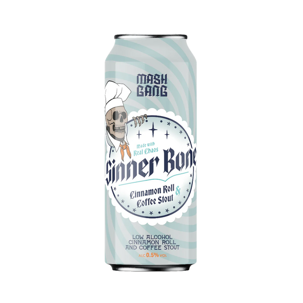 Mash Gang Sinner Bone bier zonder alcohol 0,5%